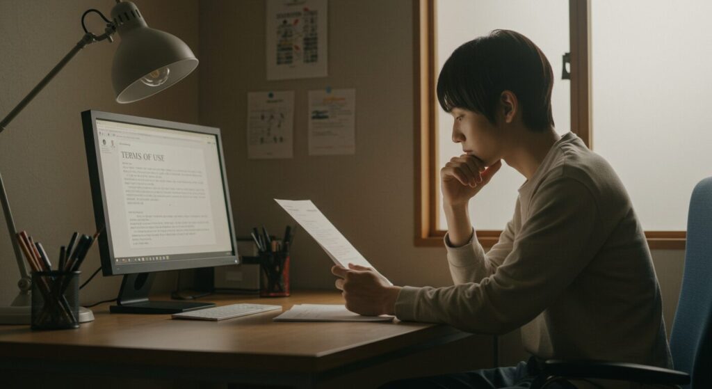 商用利用の確認